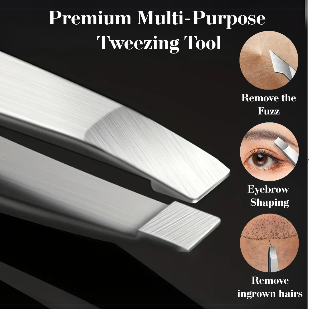 Premium Professional Tweezers Set(4 PCS) – Perfect for Eyebrows