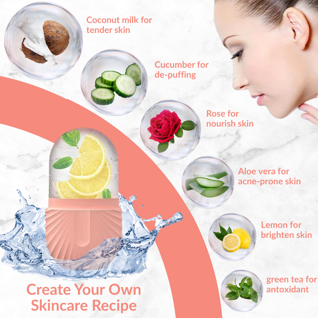 Ice Face Roller – Eye Puffiness & Pore Shrinking Massage