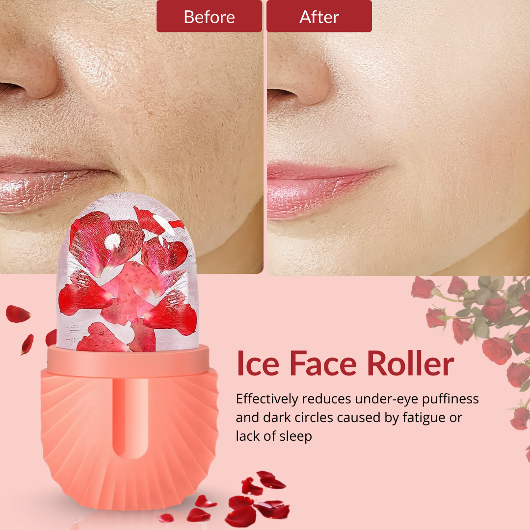 Ice Face Roller – Eye Puffiness & Pore Shrinking Massage
