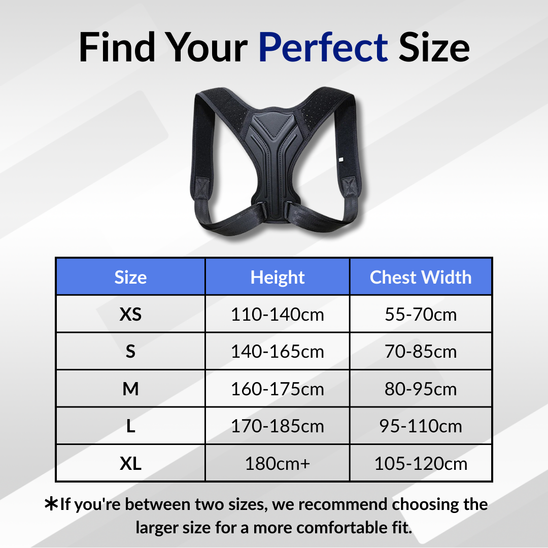 Adjustable Posture Corrector Belt – Back & Spine Support