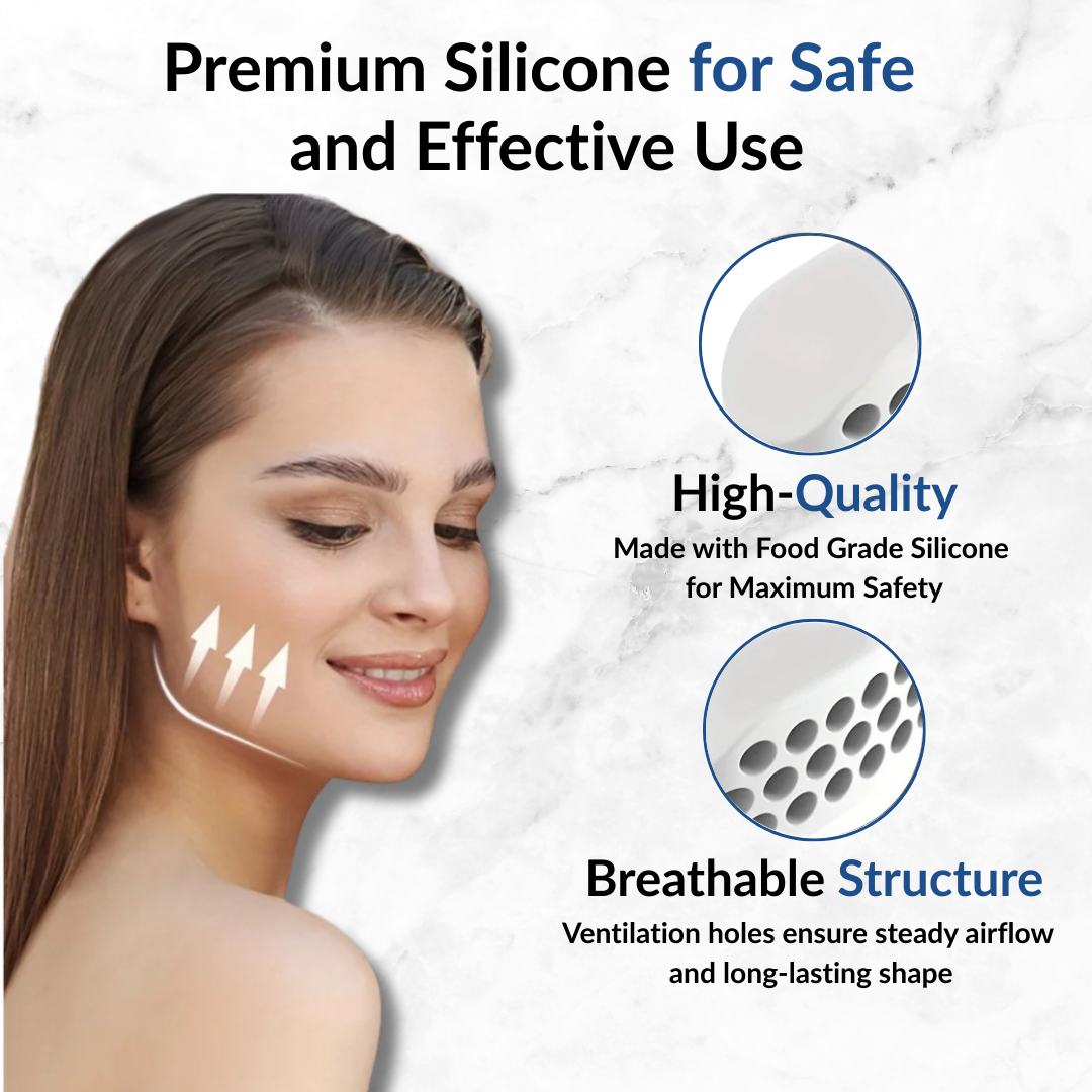 Jaw Exerciser – Silicone Jawline & Muscle Trainer