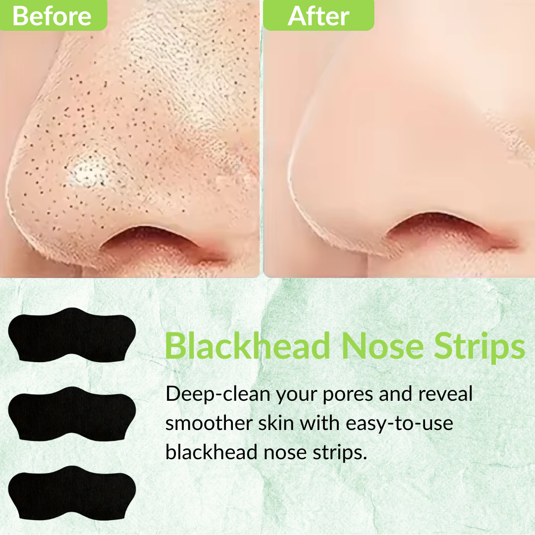 Blackhead Nose Strips(15 PCS) – Deep Cleansing & Acne Control Mask
