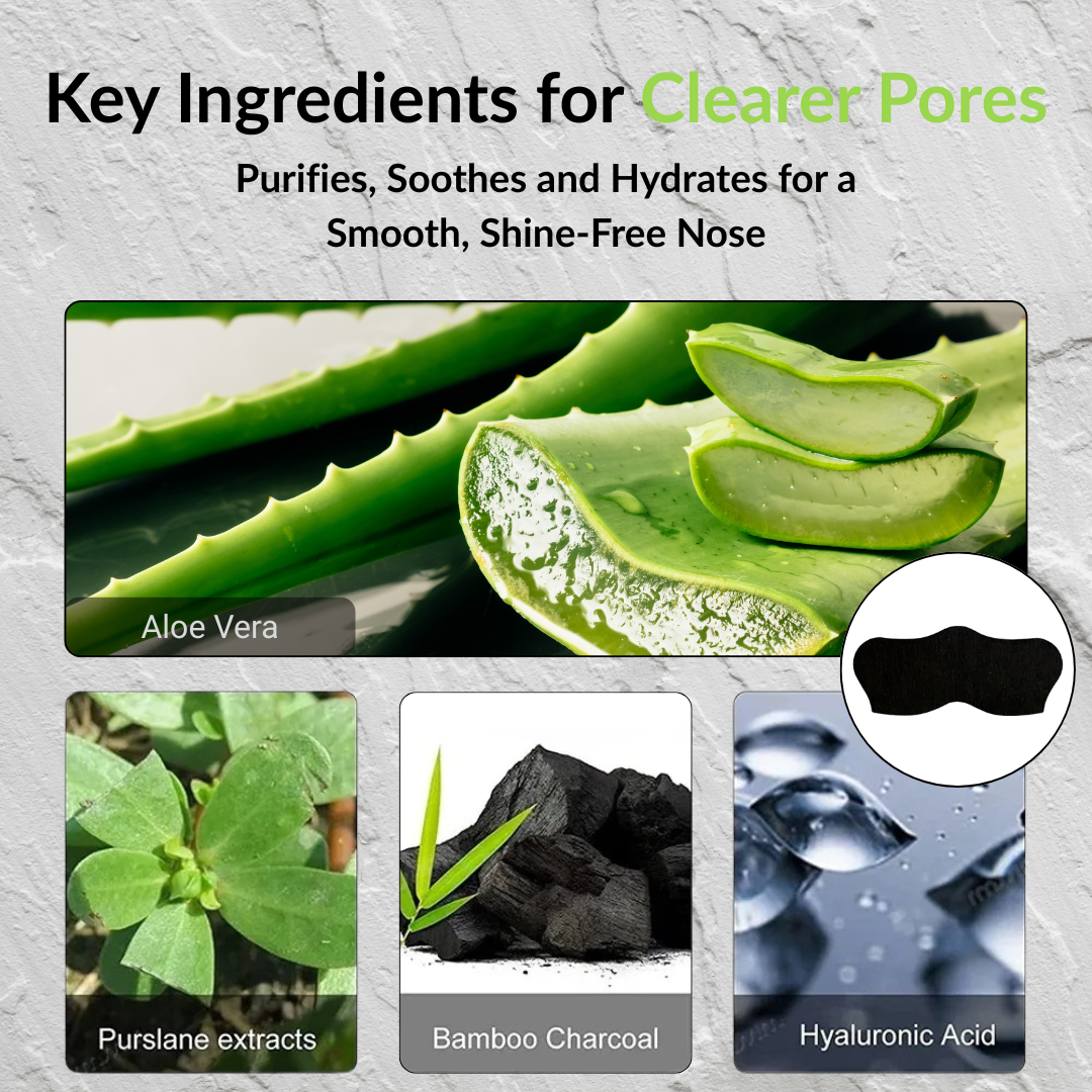 Blackhead Nose Strips(15 PCS) – Deep Cleansing & Acne Control Mask