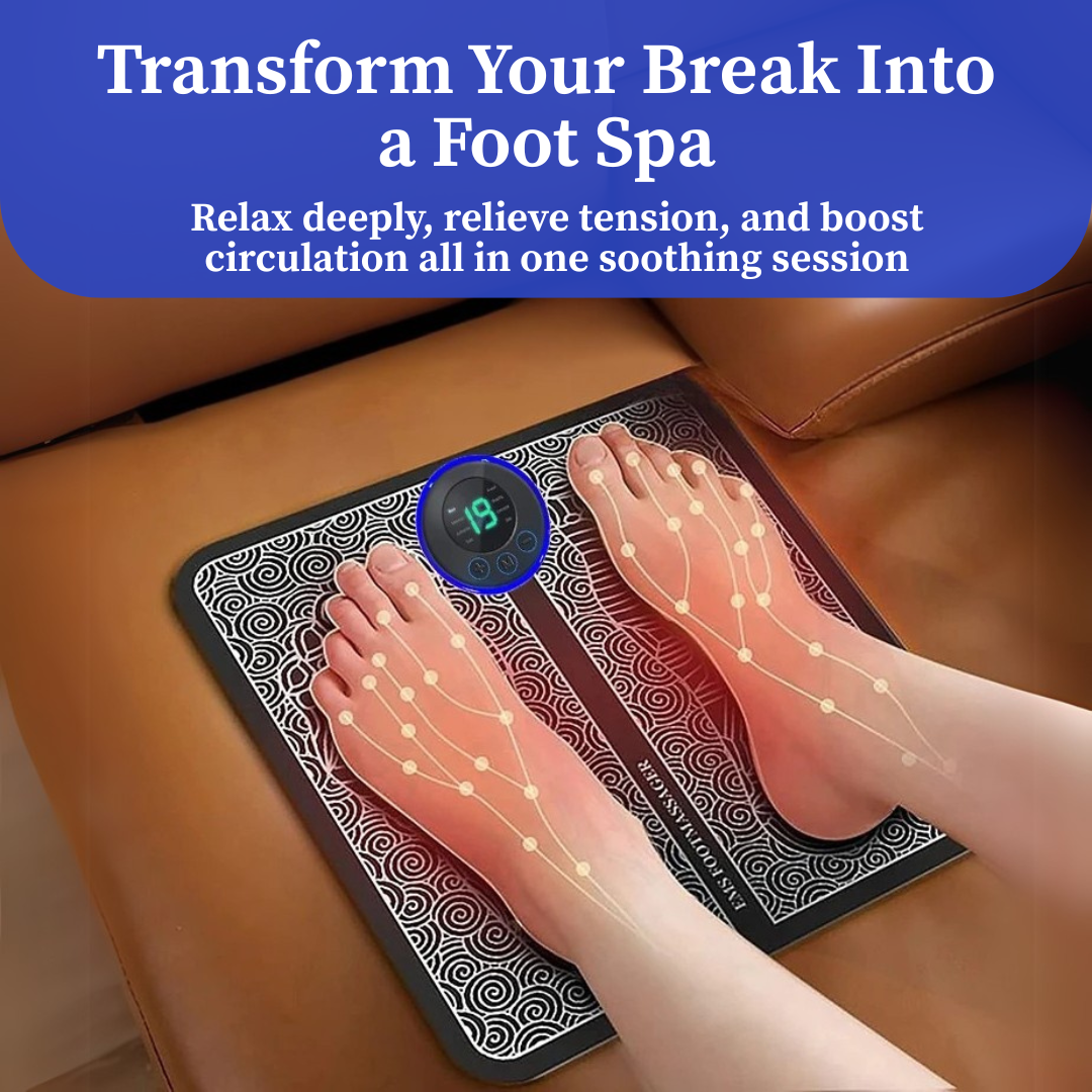 Electric Foot Massager – Muscle Stimulation for Pain Relief
