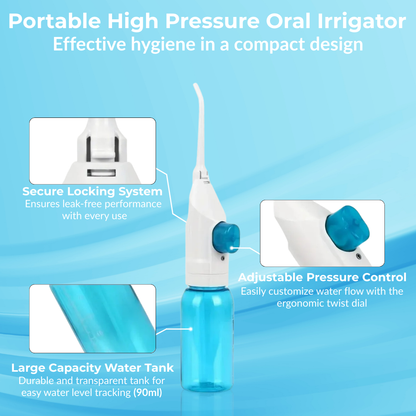 Water Dental Flosser - High Pressure Oral Irrigator Teeth Clean Water