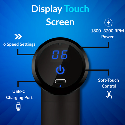 Premium Massage Gun – Deep Muscle Relaxation for Pain Relief