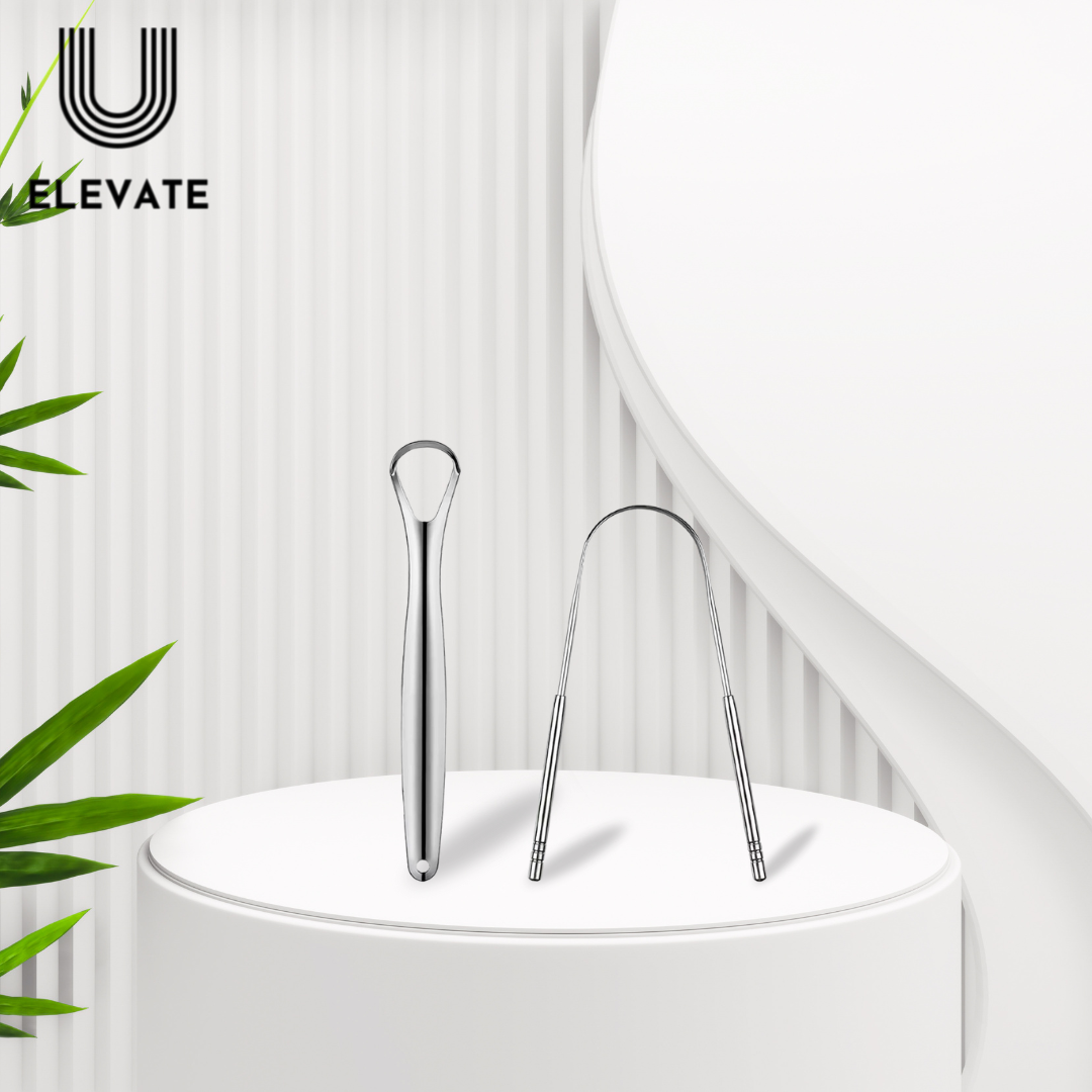 Premium Metal Tongue Scraper – Stainless Steel Cleaner