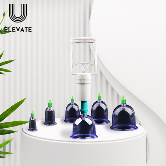Cupping Therapy Set(6 PCS) – Vacuum Suction for Detox & Anti-Cellulite