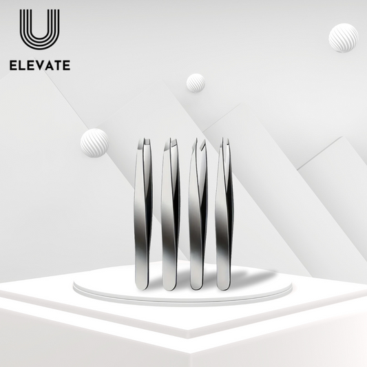 Premium Professional Tweezers Set(4 PCS) – Perfect for Eyebrows